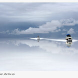 The Salar de Uyuni after it rains